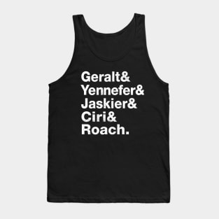 The Witcher List Tank Top